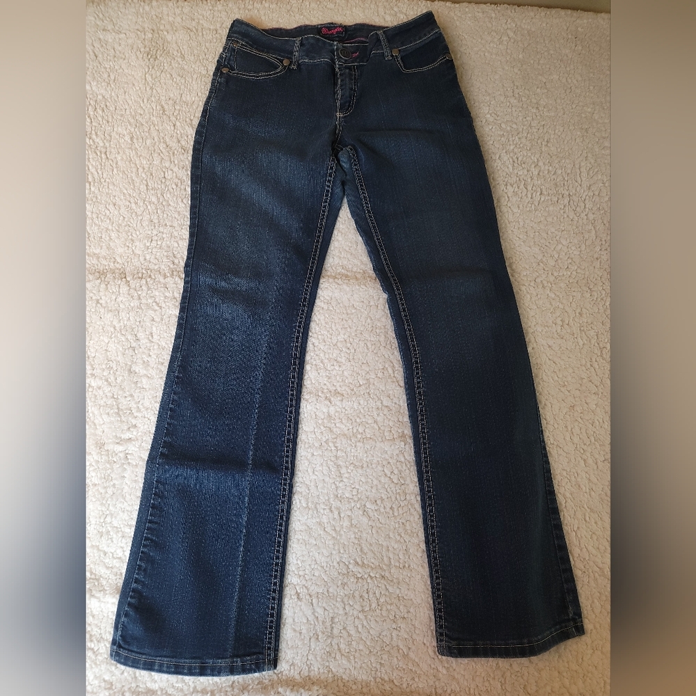 Wrangler Pink Tag Bootcut Jeans 9/10X34 Vintage Western W-16, R-19, I-34.